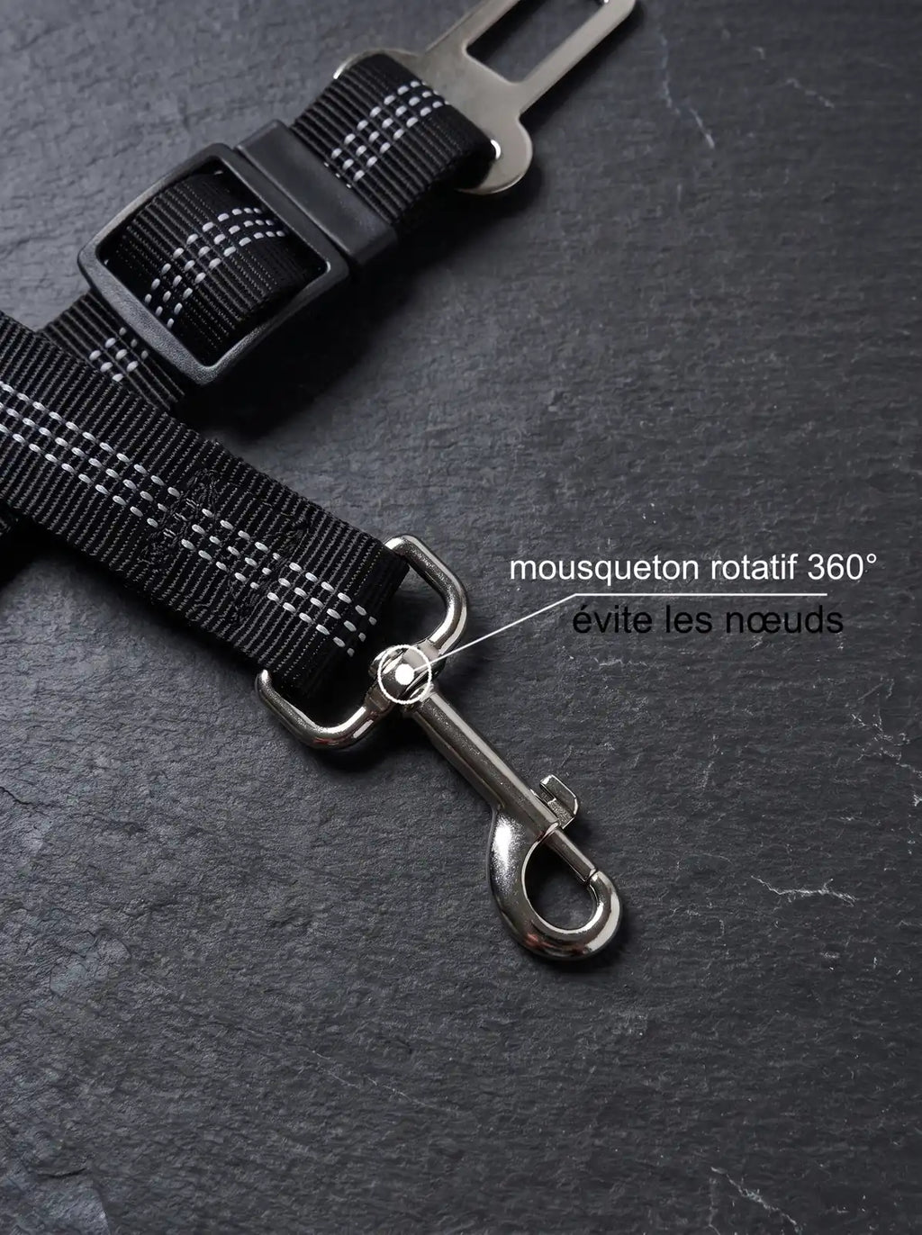 Adaptateur Ceinture Sécurité Chien | KARN Safe