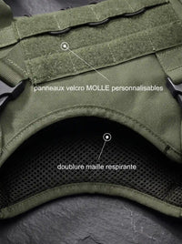 Harnais Tactique Chien Gilet MOLLE | KARN Field
