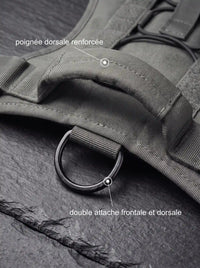 Harnais Tactique Chien Gilet MOLLE | KARN Field
