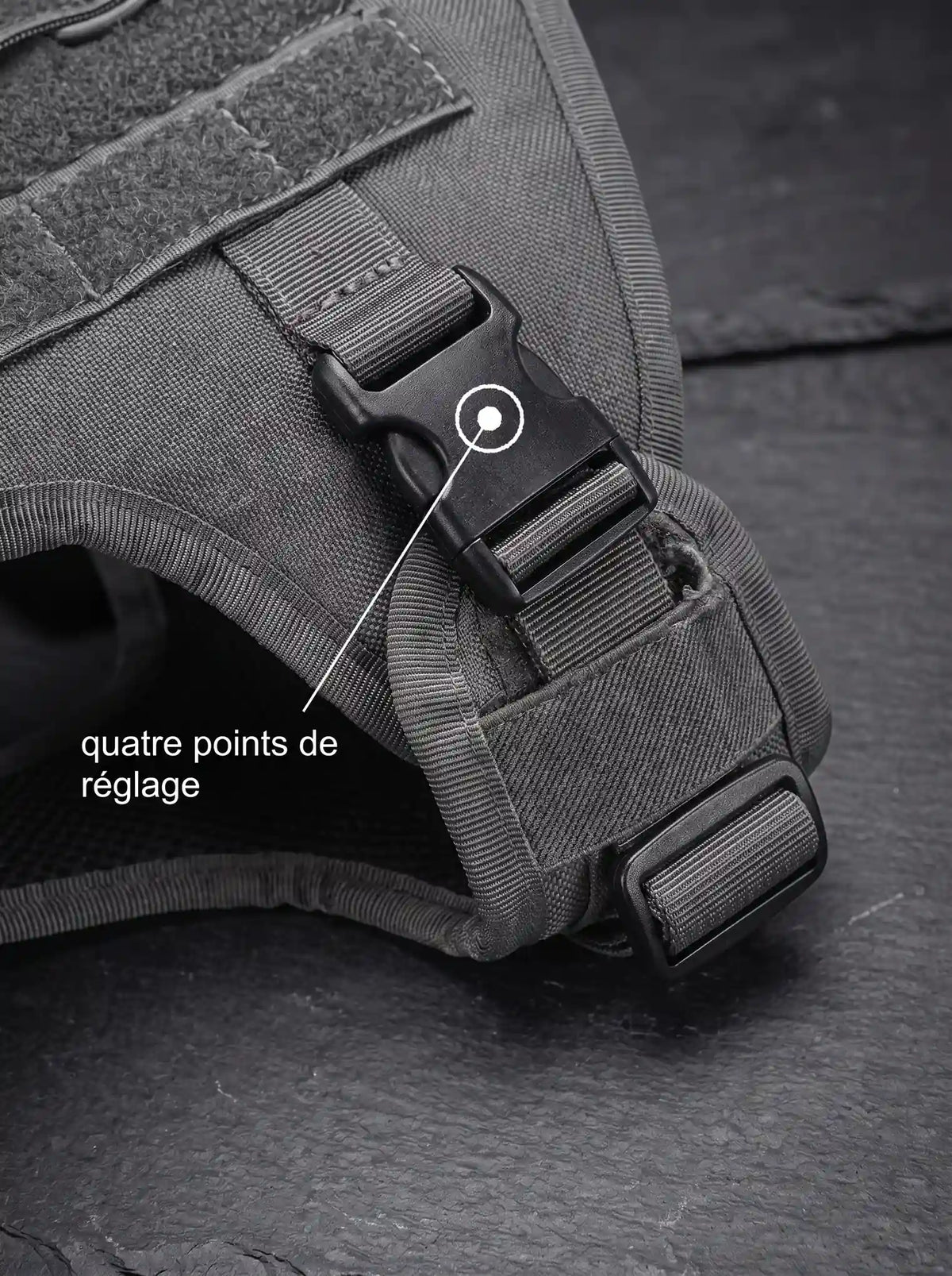Harnais Tactique Chien Gilet MOLLE | KARN Field