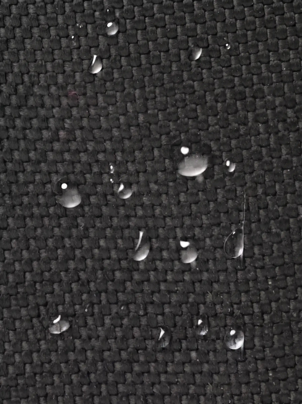 Tissu déperlant de la pochette tactique MOLLE noire