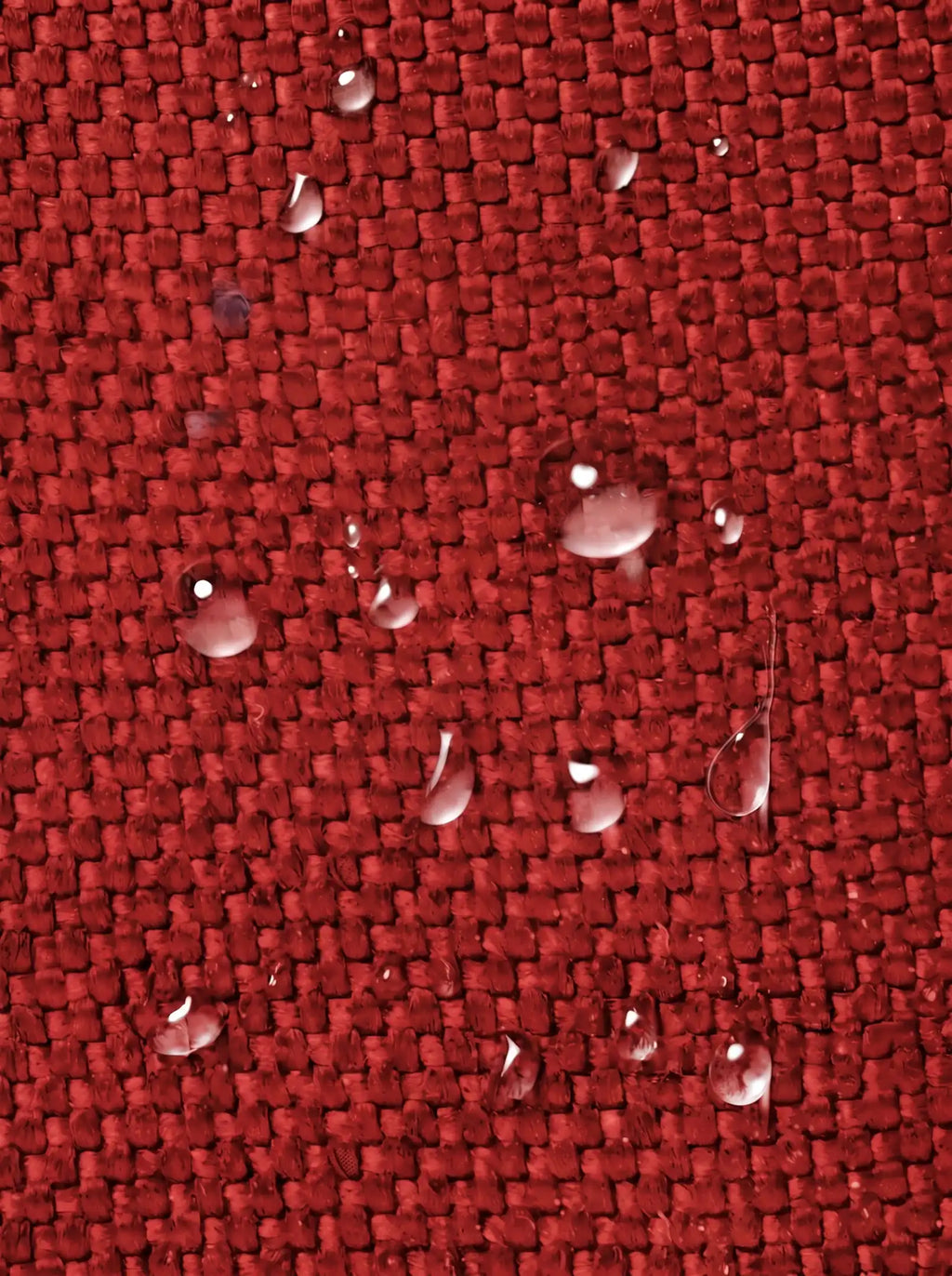 Tissu déperlant de la pochette tactique MOLLE rouge